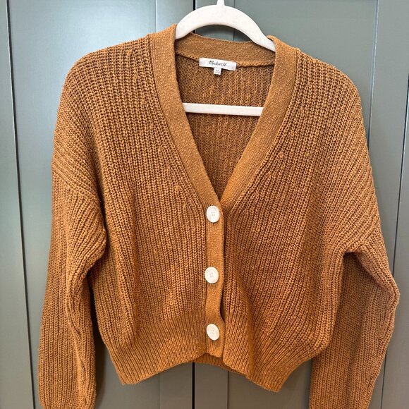 Madewell Greywood Crop Cardigan Sweater - Picture 3 of 4